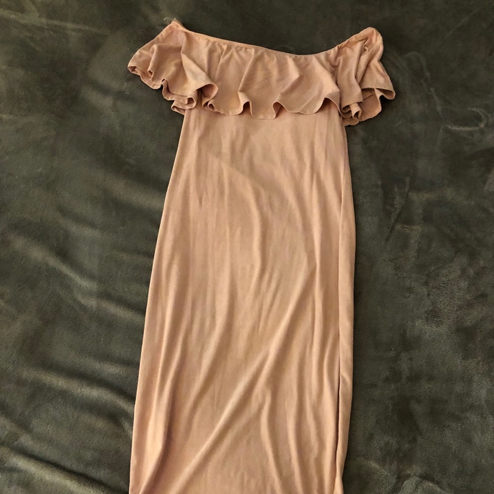 Of the shoulder dress
